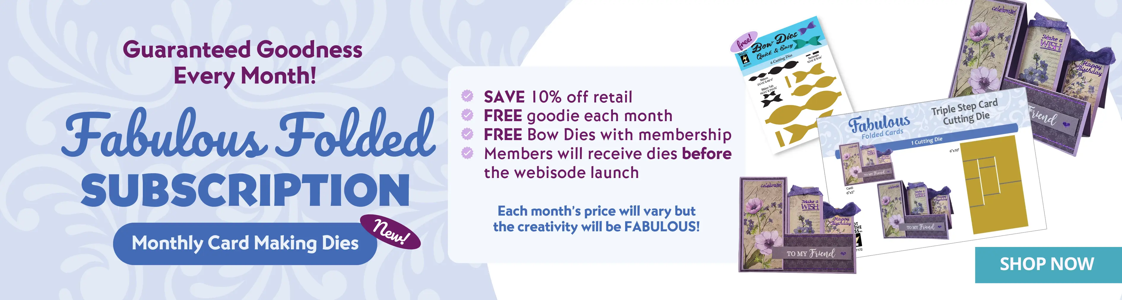 Fabulous Folded Subscription